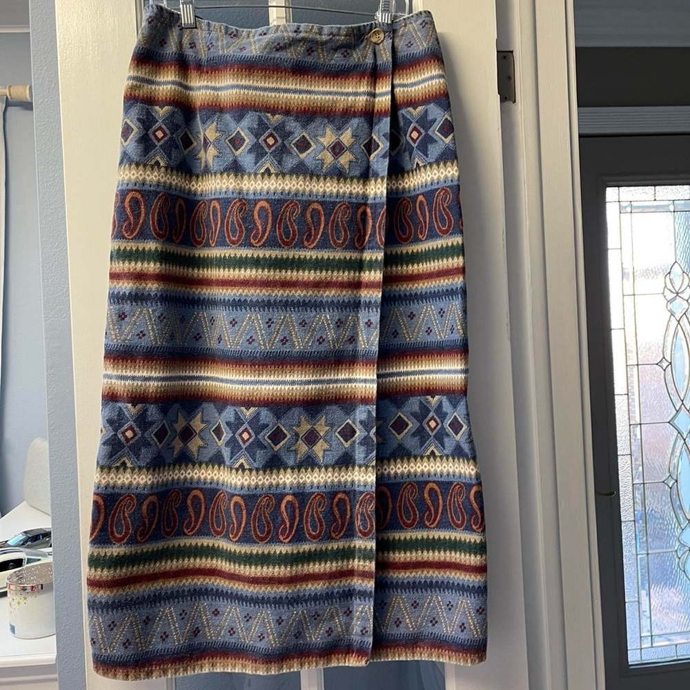 Vintage denim skirt